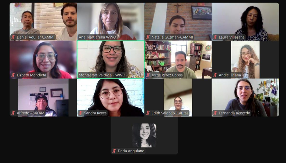 Trabajando en red después del Workshop en México