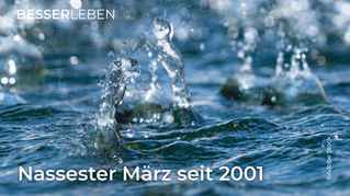 Nassester März seit 2001
