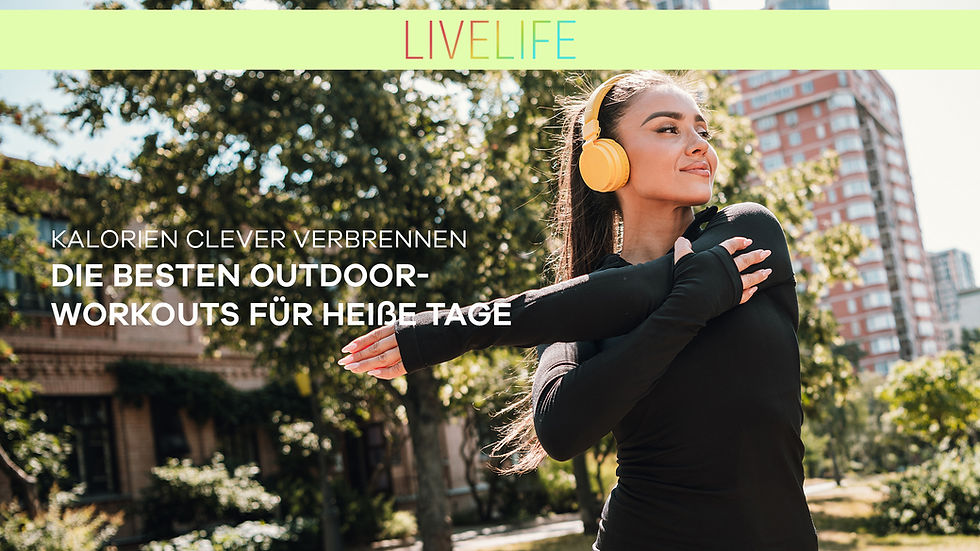Kalorien clever verbrennen: Die besten Outdoor-Workouts für heiße Tage