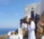 Pilgrims in Patmos
