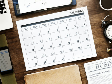 Cut-off dates: missing them will cause you problems.