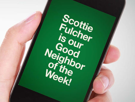 Our Good Call of the Week Goes to Scottie Fulcher.