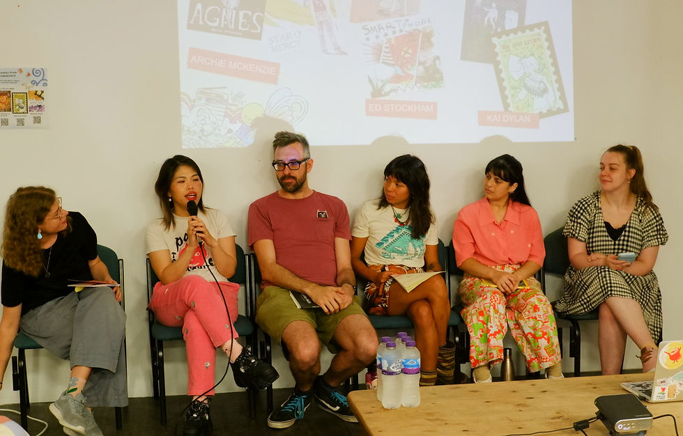 And a panel on Life Altering Indie Comics, hosted by Broken Frontier's Lydia Turner, and featuring Beastly Worlds, Piggyhammer, Joe Latham, Mereida Fajardo, and Shri Gunasekara.