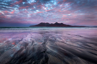 Landscape photography by Claire Carter dawn Eigg