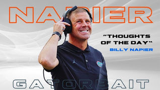 FLORIDA FOOTBALL: Napier's Got a Plan and It's Working