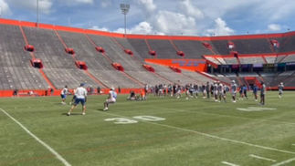 Florida Gator Spring Football Practice Video Clips (turn up audio)