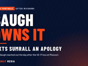 Baugh Owns It: Florida Running Back Texts Sumrall an Apology After Missouri Loss