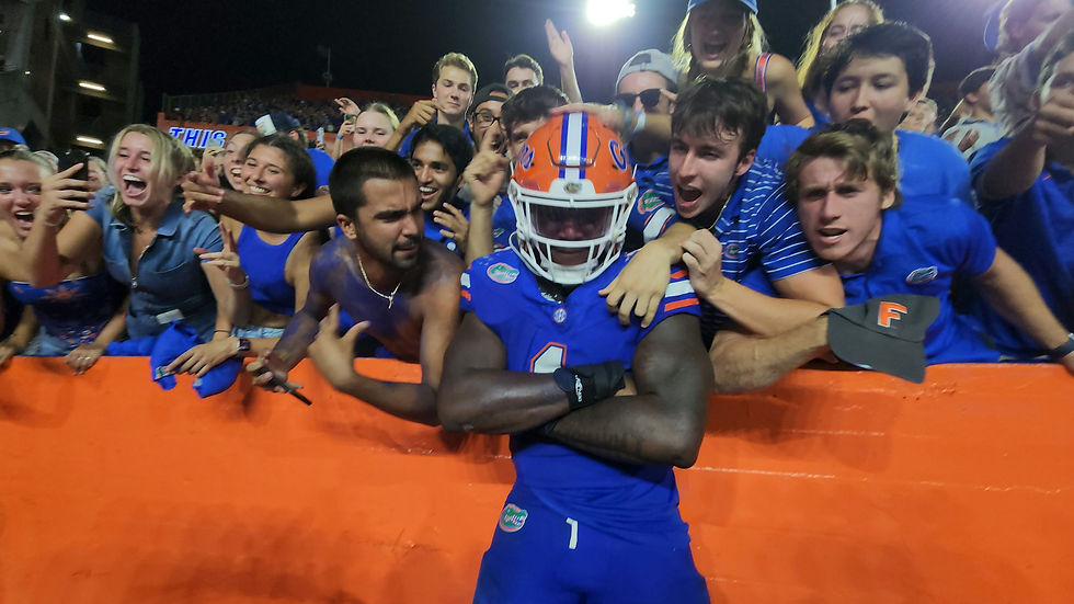 FLORIDA FOOTBALL: The Sights from Florida vs. Tennessee
