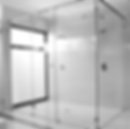 glass shower installation