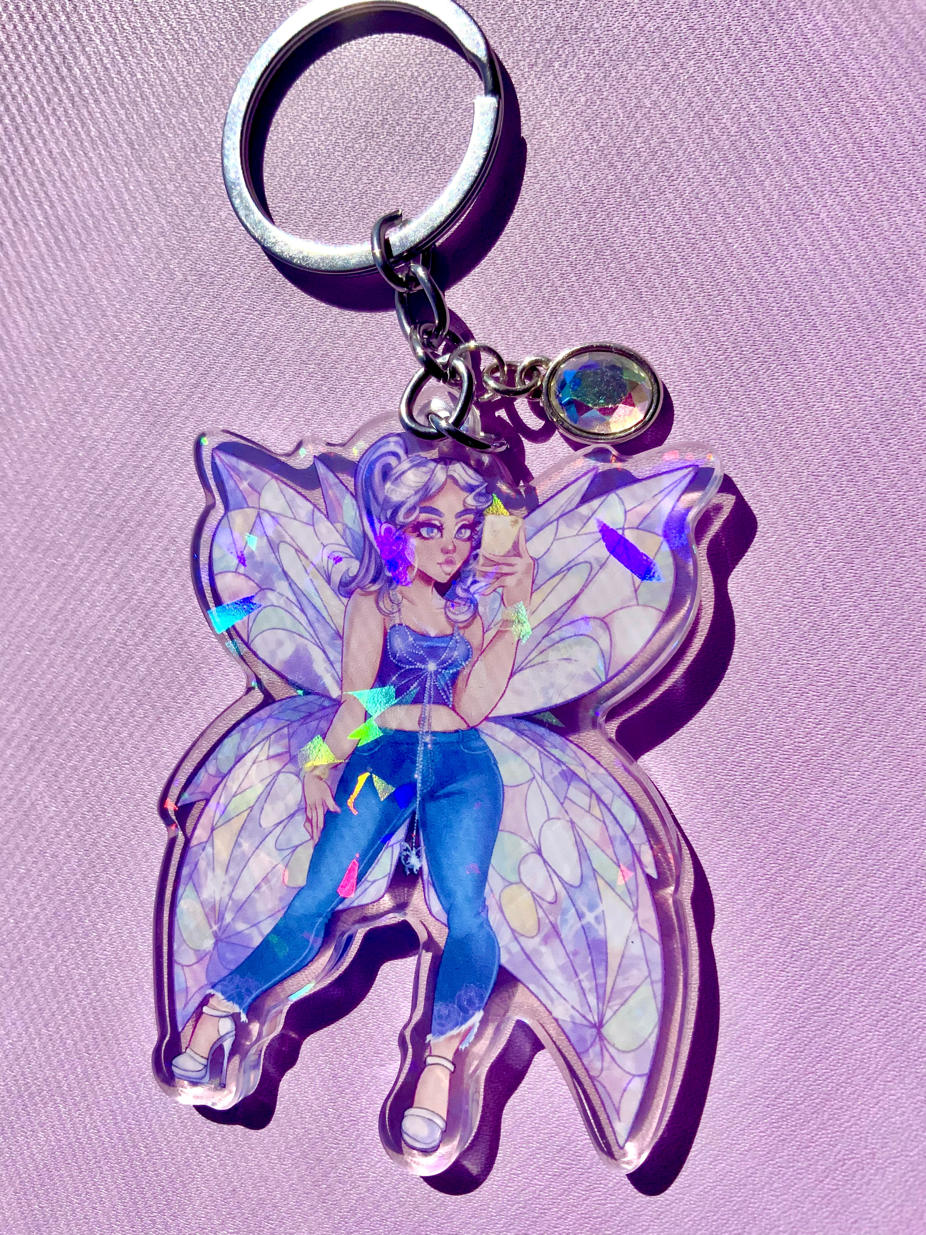 Lani Crystal Keychain