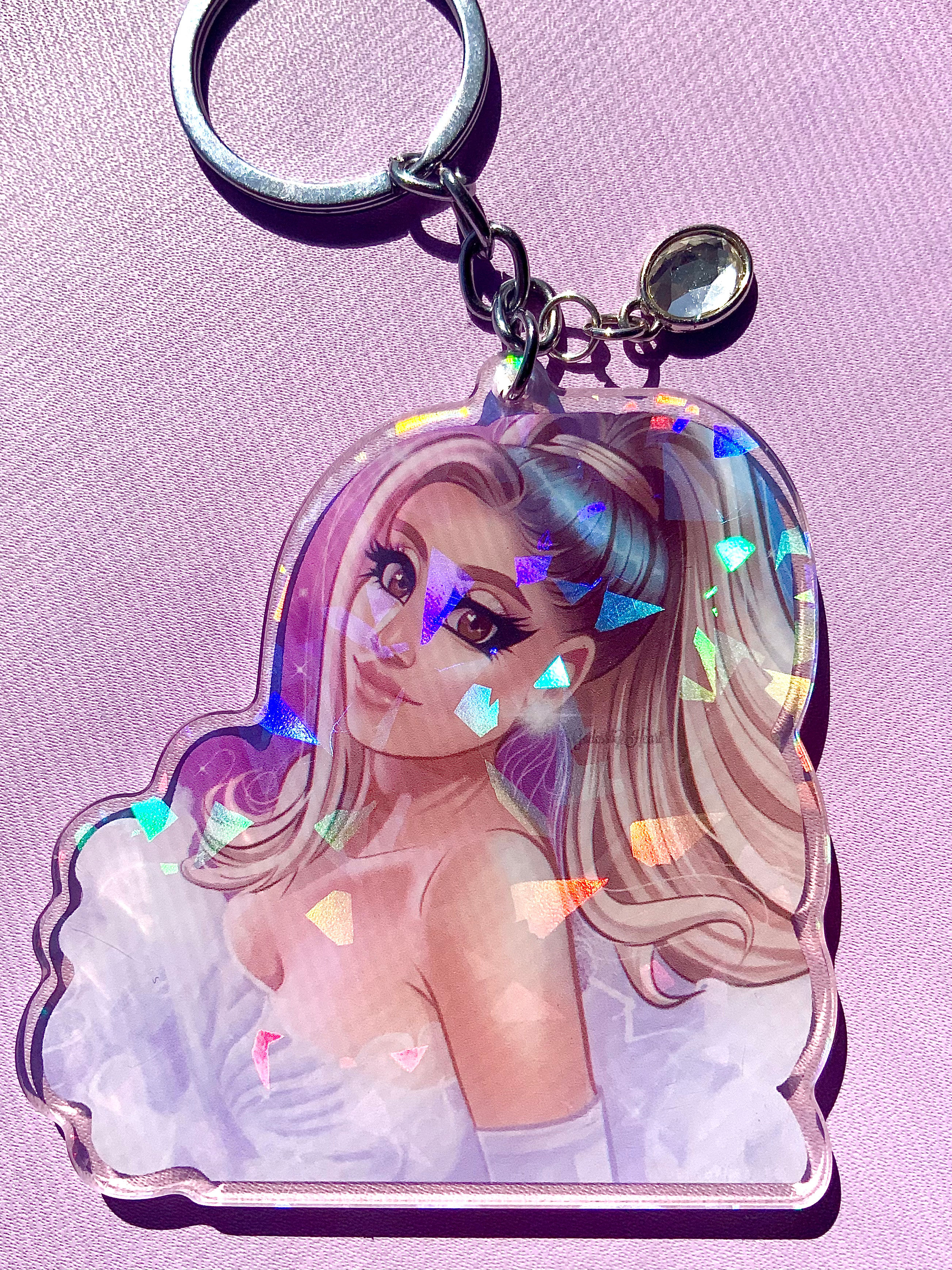 Musical Glam Keychain