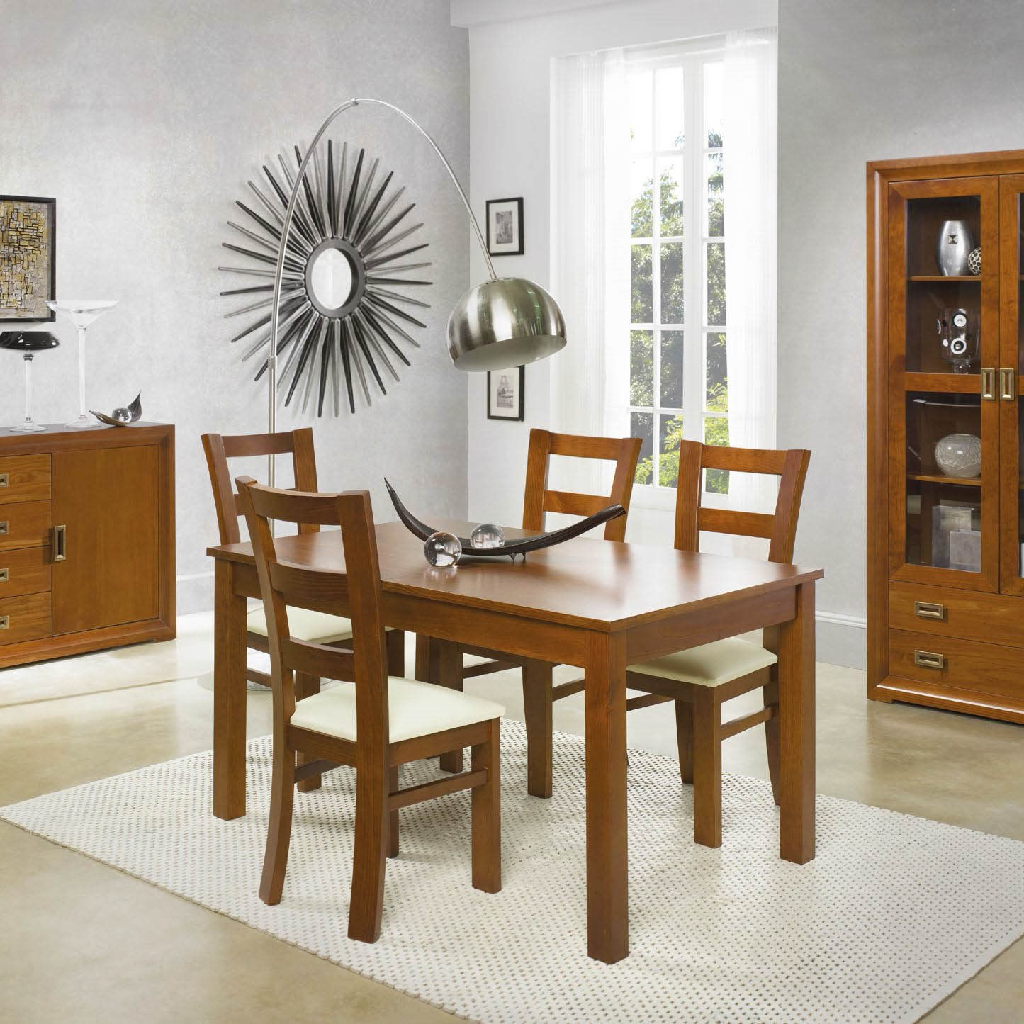 VERONA 22 pack taula + 4 cadires