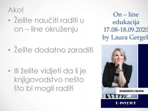 Free webinar - knjigovodstvo 1