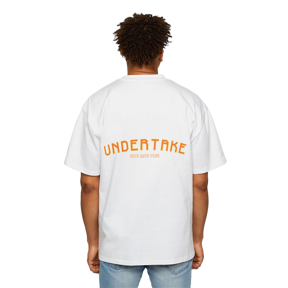 Thumbnail: God's Plan Men's Premium Heavy Tee - Orange