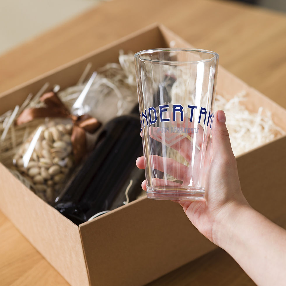 Thumbnail: Undertake Drink Responsibly - Pint Glass