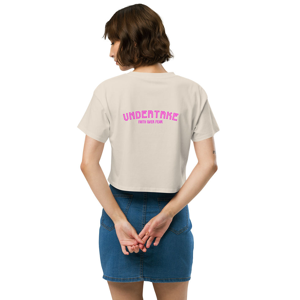 Thumbnail: God's Plan Crop - Pink