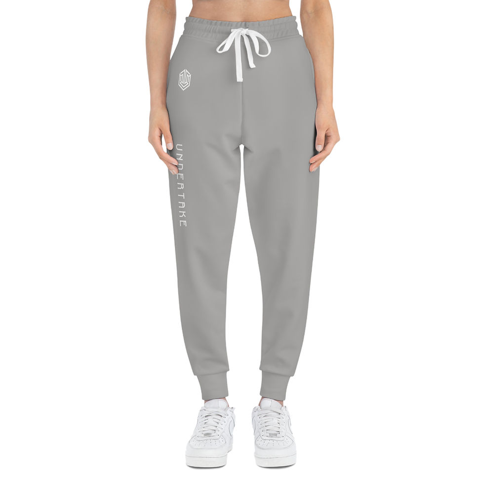 Thumbnail: Undertake Rest Day Light Gray Athletic Joggers