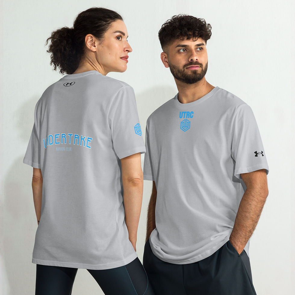 Thumbnail: Under ArmourⓇ X Undertake Running Club Tee - Light Blue