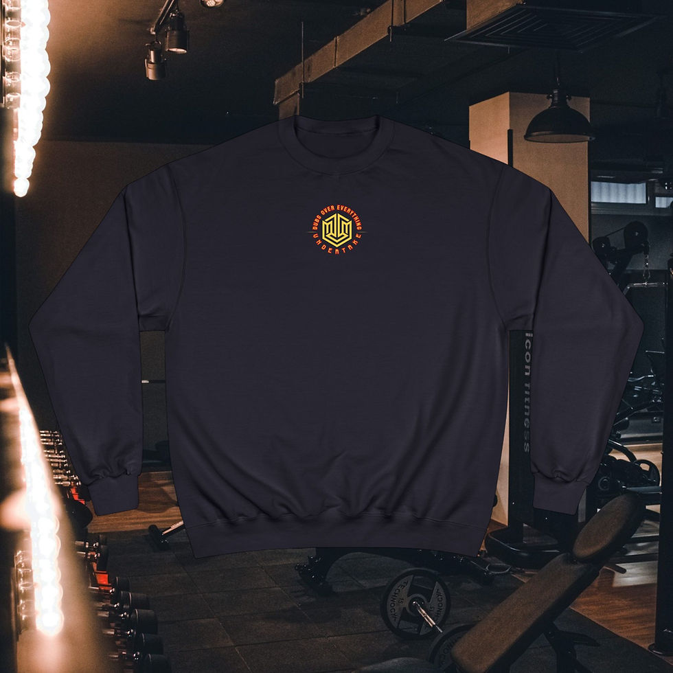 Thumbnail: Undertake X Warriors - Navy Blue Champion Sweatshirt