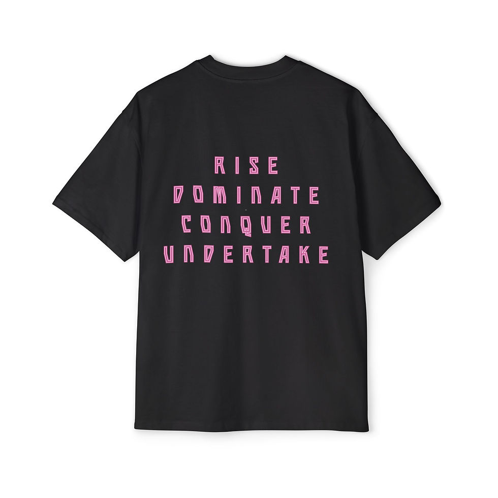Thumbnail: Pink on Black Undertake Athletics – Premium Heavy Cotton Pump Cover