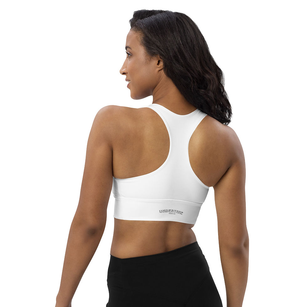Thumbnail: Undertake White Sports Bra