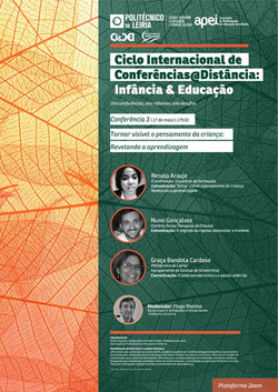 Evento online - Ciclo Internacional de Conferências à Distância: Infância & Educação, com Renata Ara