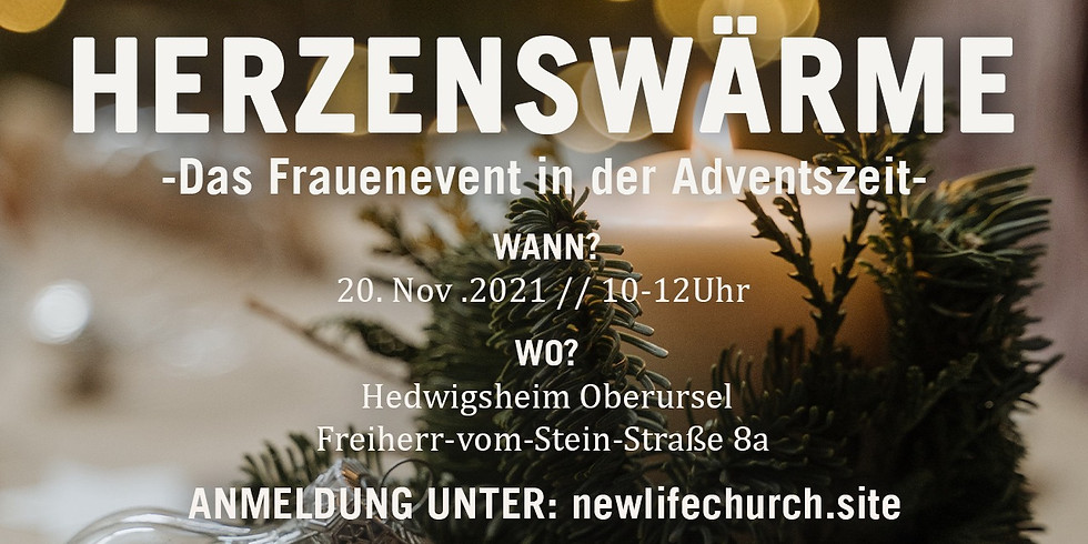 HERZENSWÄRME - Frauenevent | 20. Nov