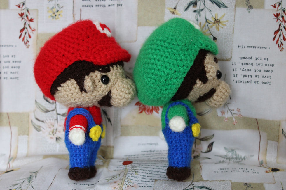 Thumbnail: Crochet Super Mario Plushies