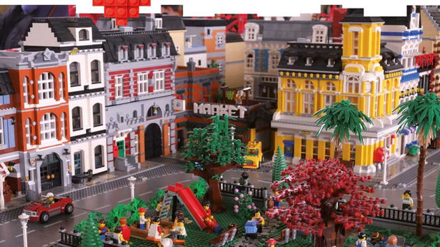 The “I Love Lego” exhibition in Pontedera