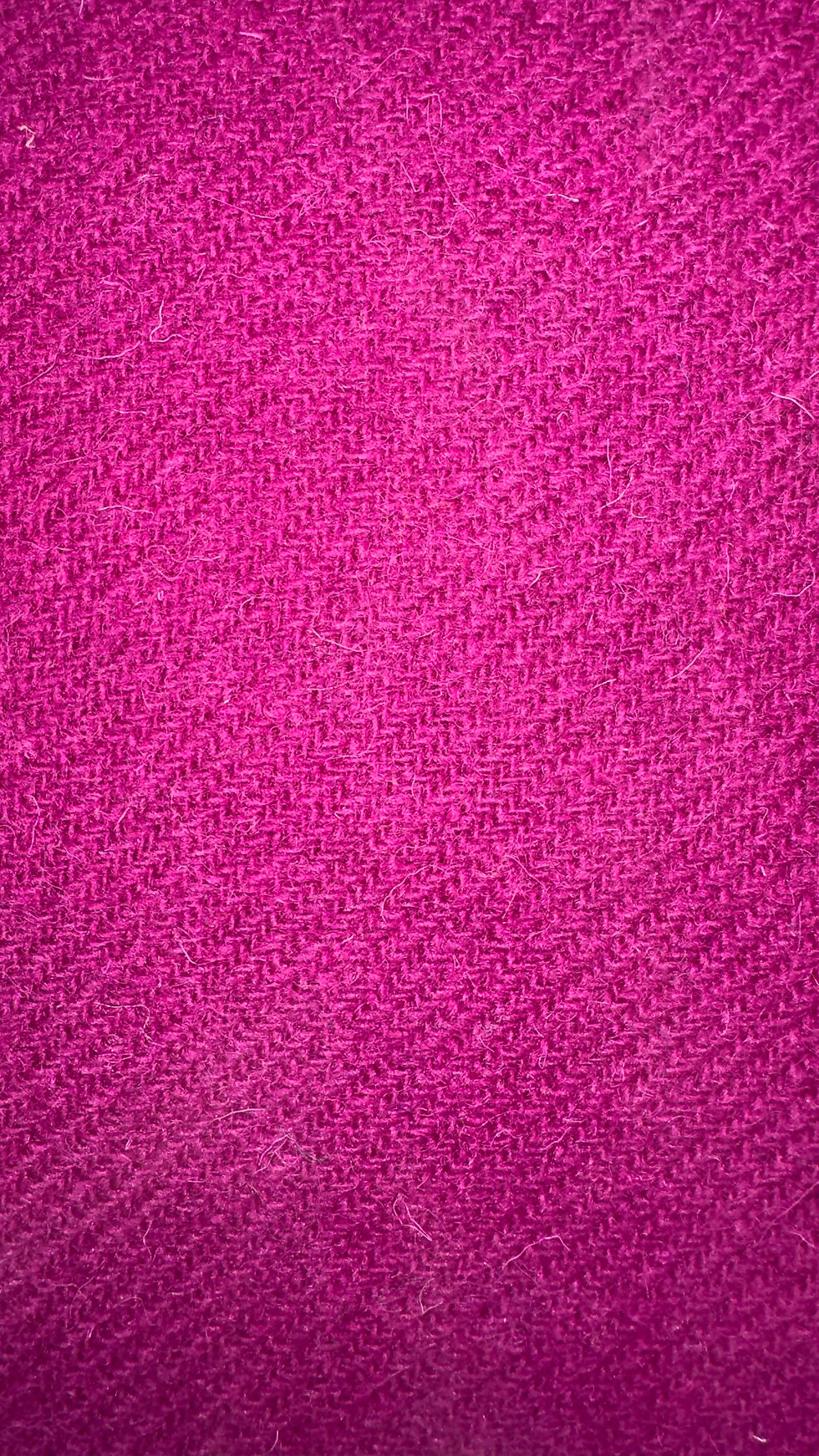 Thumbnail: Fuchsia Pink Harris Tweed Dog Collar - Handmade in Scotland