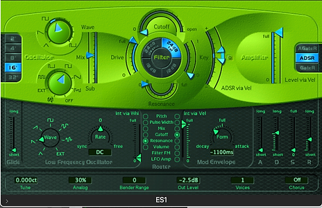Guitar bass Synth
