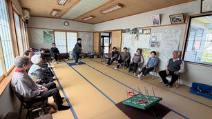 輪投げ&観桜会実施!