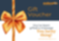 Massage gift voucher card Bournemouth BH9