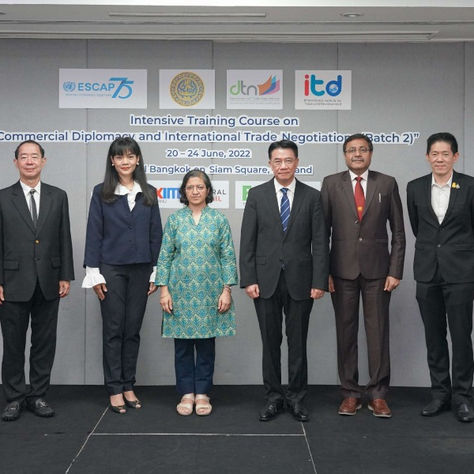 ITD ร่วมกับกรมเจรจาการค้าระหว่างประเทศ จัดอบรมหลักสูตร Intensive Training Course.. 20–24 มิ.ย. นี้