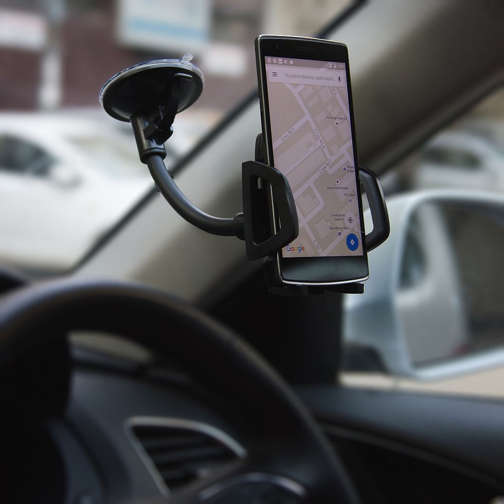 Thumbnail: ULTRA PROLINK GOOSNECK CAR MOUNT HOLDER (BLACK) CAR N STYLE