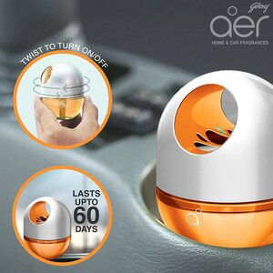 Thumbnail: Godrej aer twist, Car Air Freshener - BRIGHT (45g) CARNSTYLE.IN