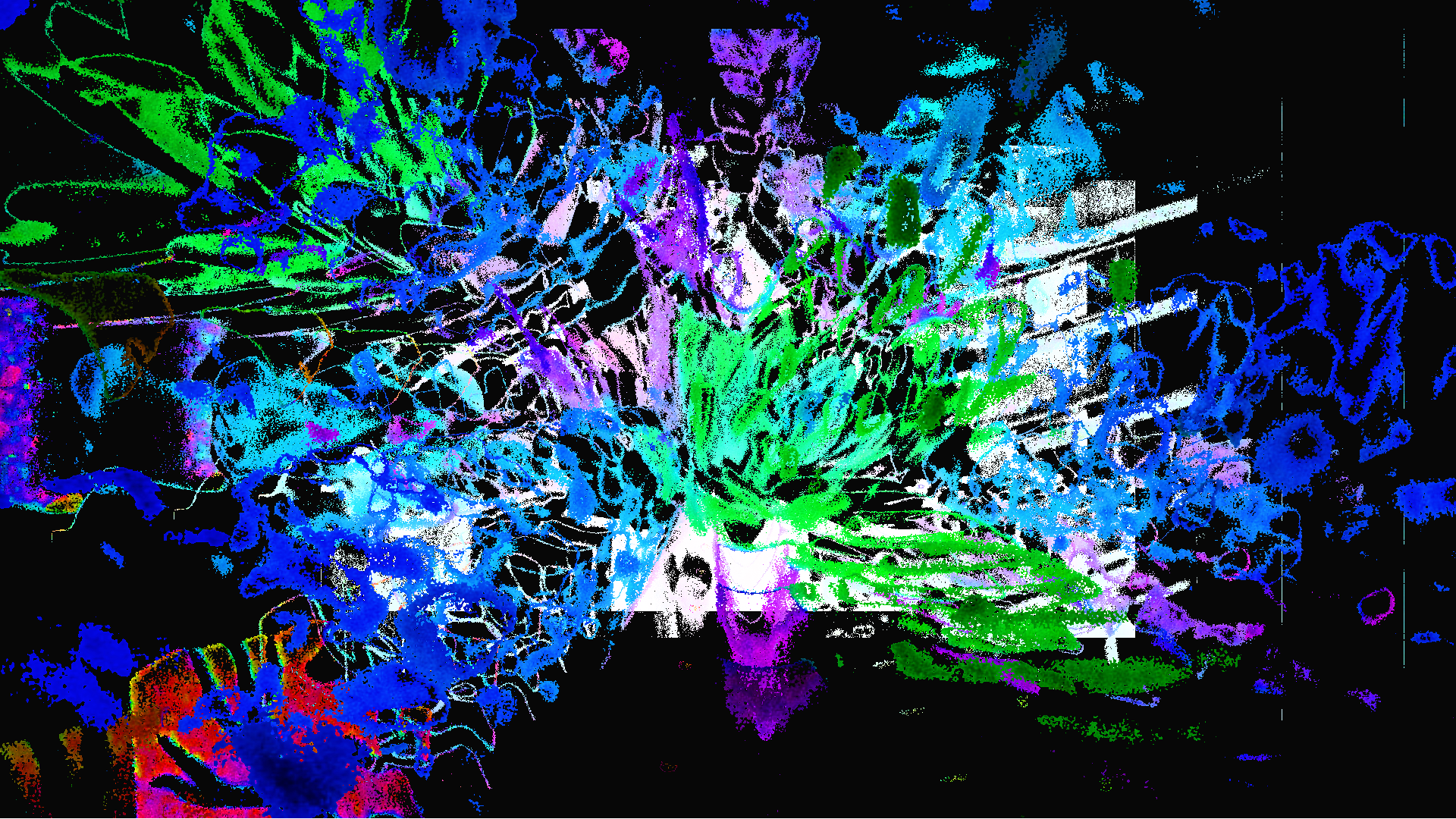 Flower Explosion Green