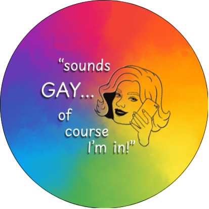 Sounds Gay...  - Button Pin