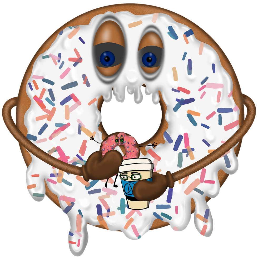 Thumbnail: Donut Disturbed - Sticker