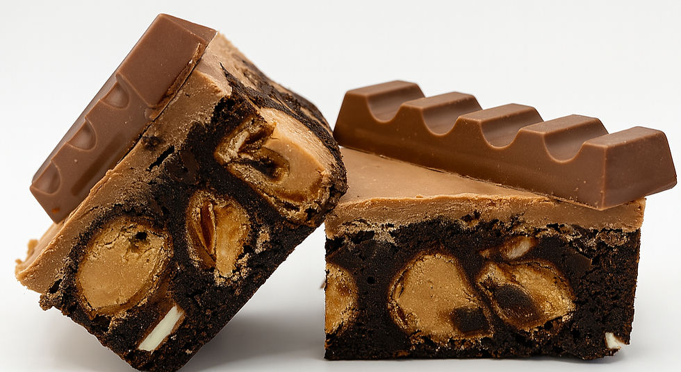 Mrs Bs Kinder BRownie - Fudgy and Rich