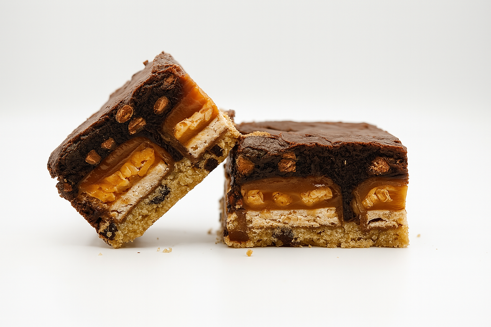 Snickers cookie brownie