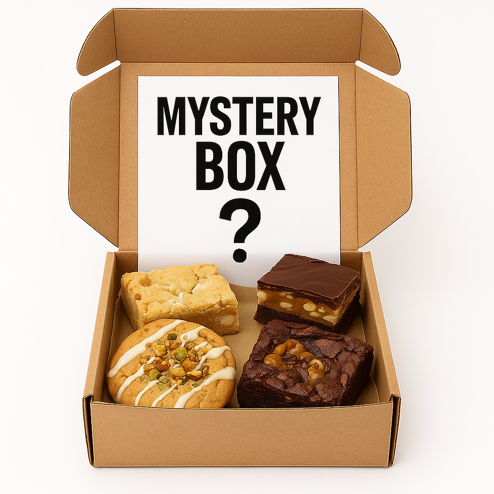Mystery box of baked goods
