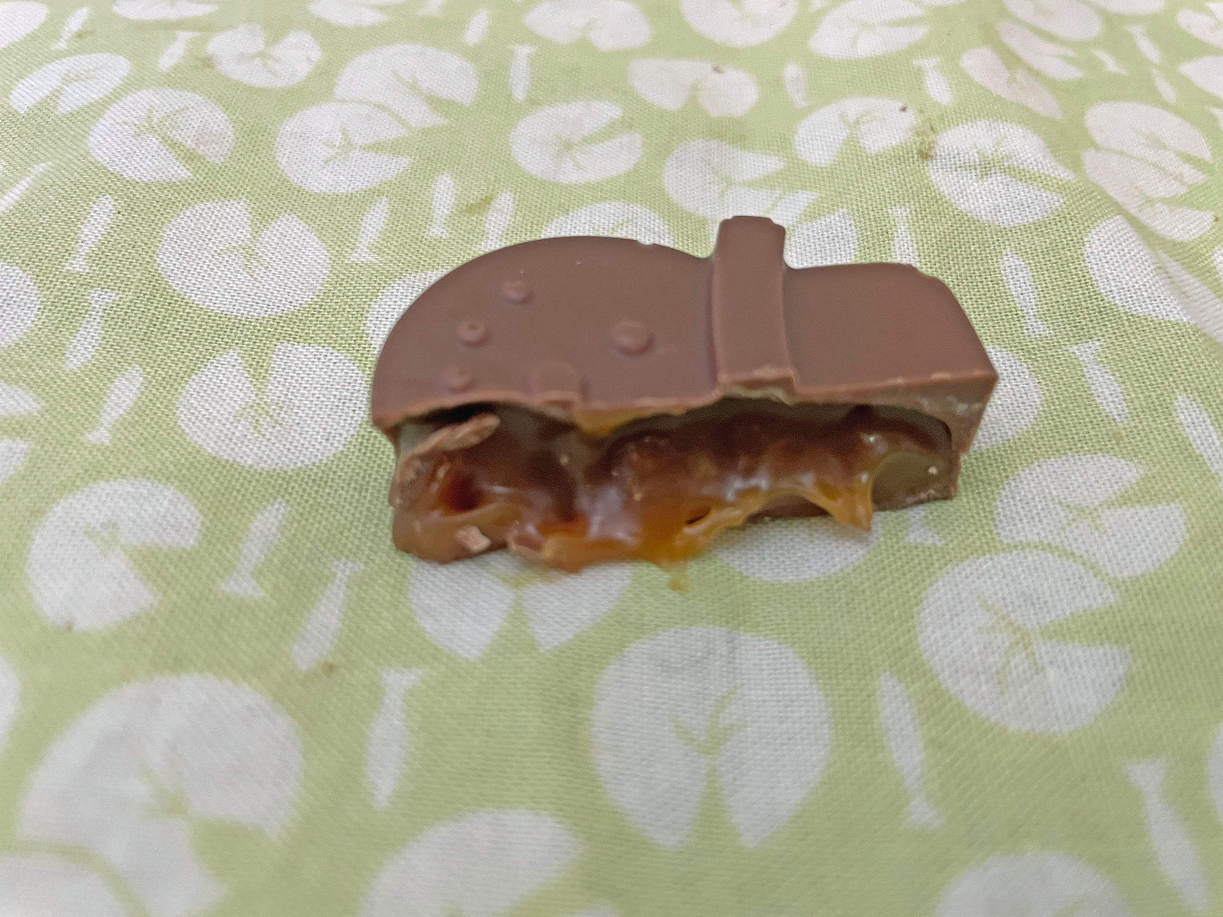 Salted Caramel Filled Christmas Shapes