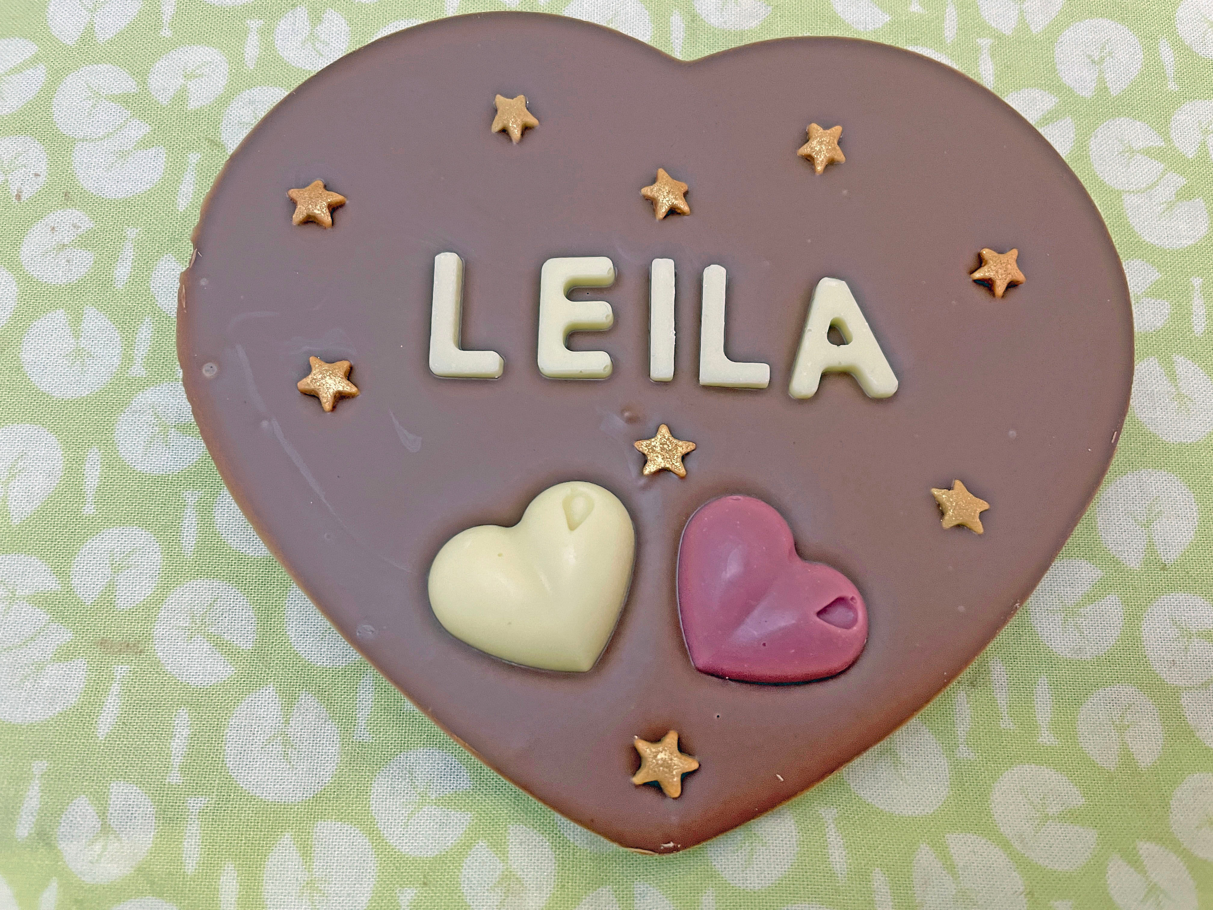 Personalised Big Heart Slab