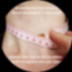 Thumbnail: explanations on how to measure the neck size with a ribbon or ruller
