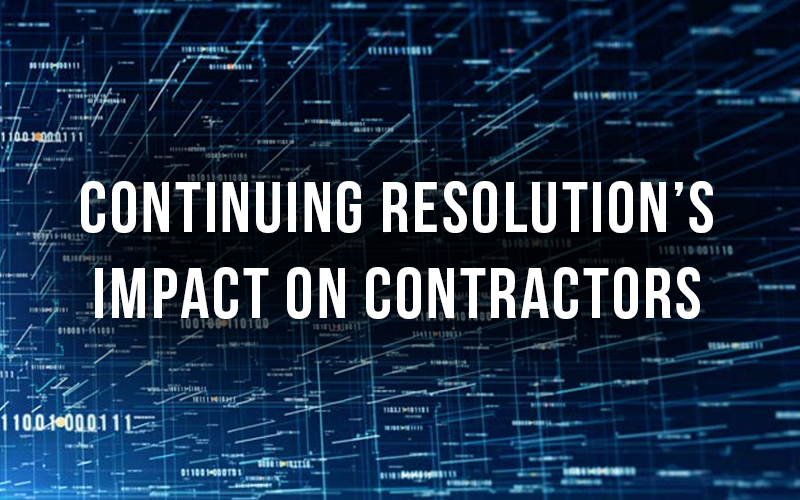 Continuing Resolutions Impact on Contractors