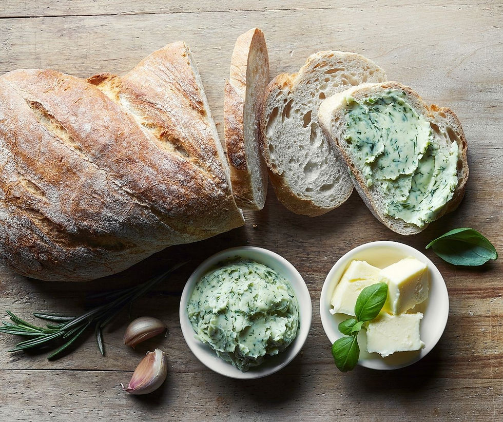Kinder-Backkurs: Frisch gebackenes Ciabatta & selbstgemachte Kräuterbutter
