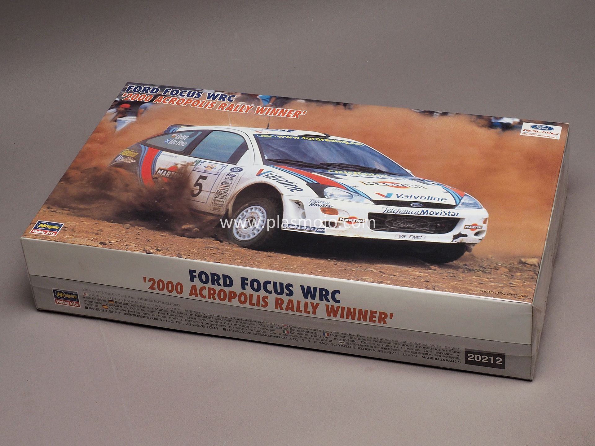 Hasegawa 1/24 Ford Focus WRC '2000 Acropolis Rally Winner' (#20212)