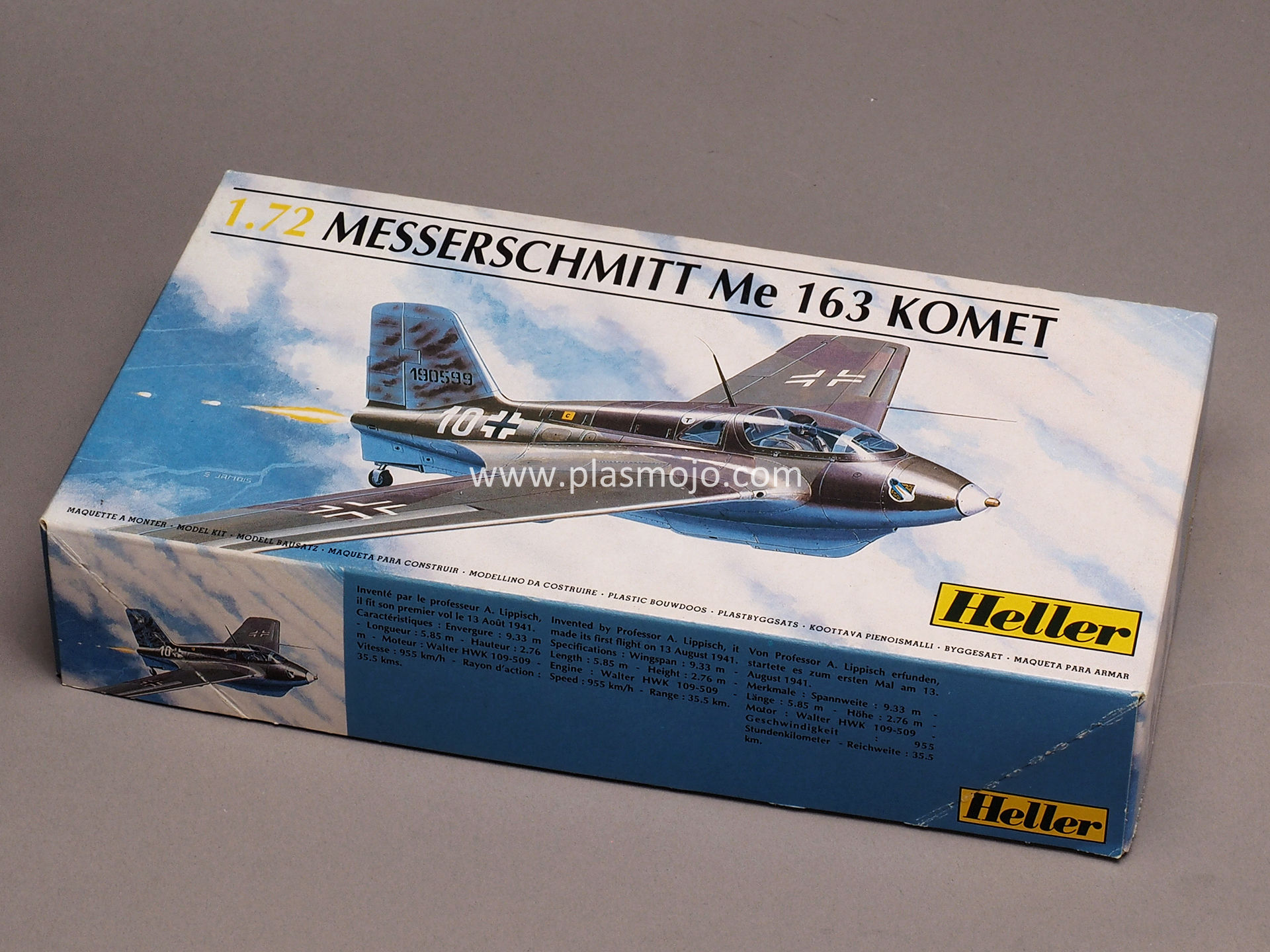 Heller 1/72 Messerschmitt Me163 Komet (#80237)