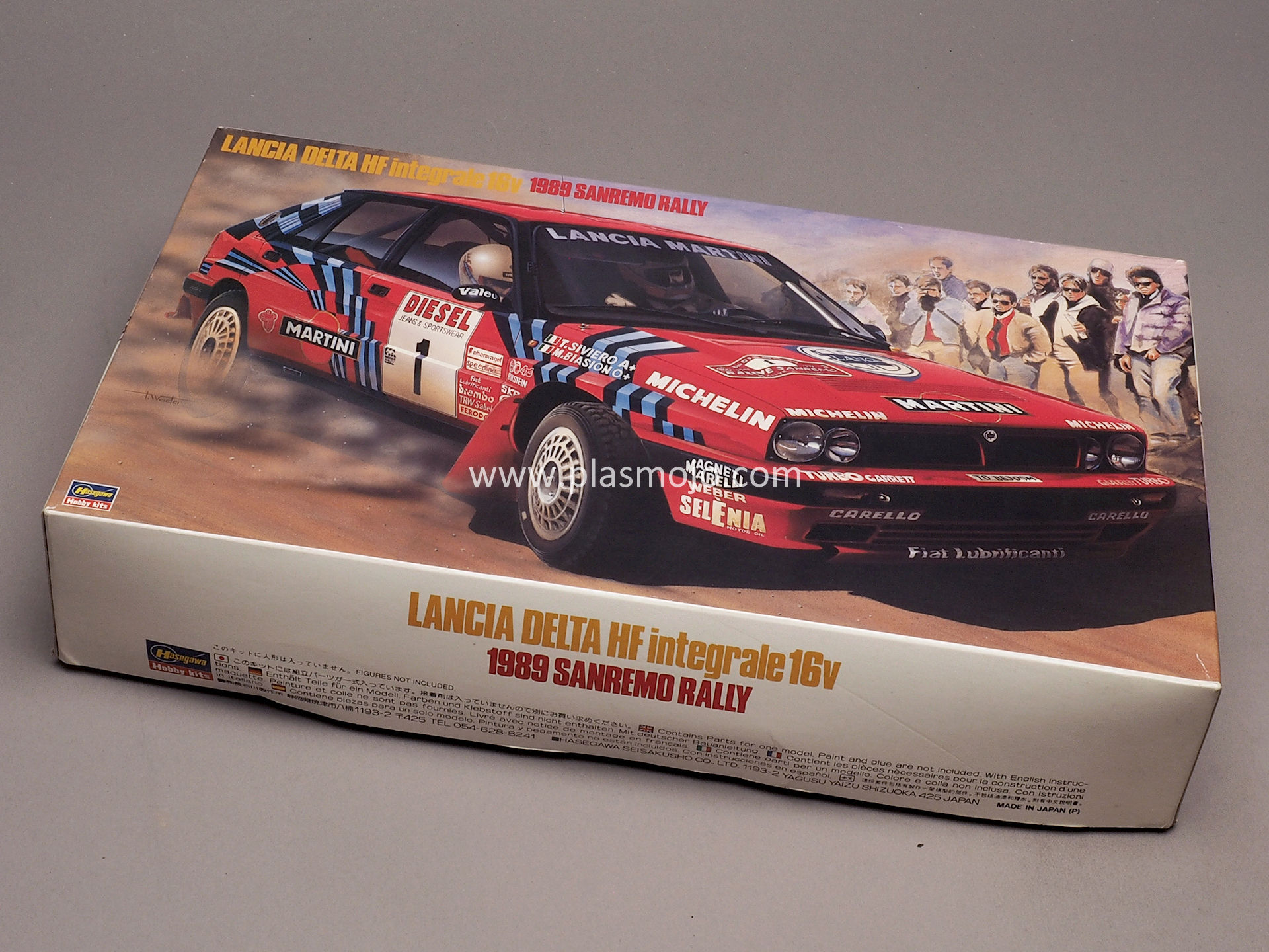 Hasegawa 1/24 Lancia Delta HF Integrale 16V 1991 Sanremo Rally (#25008)